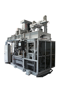 Core molding machine that contributes to an improved environment